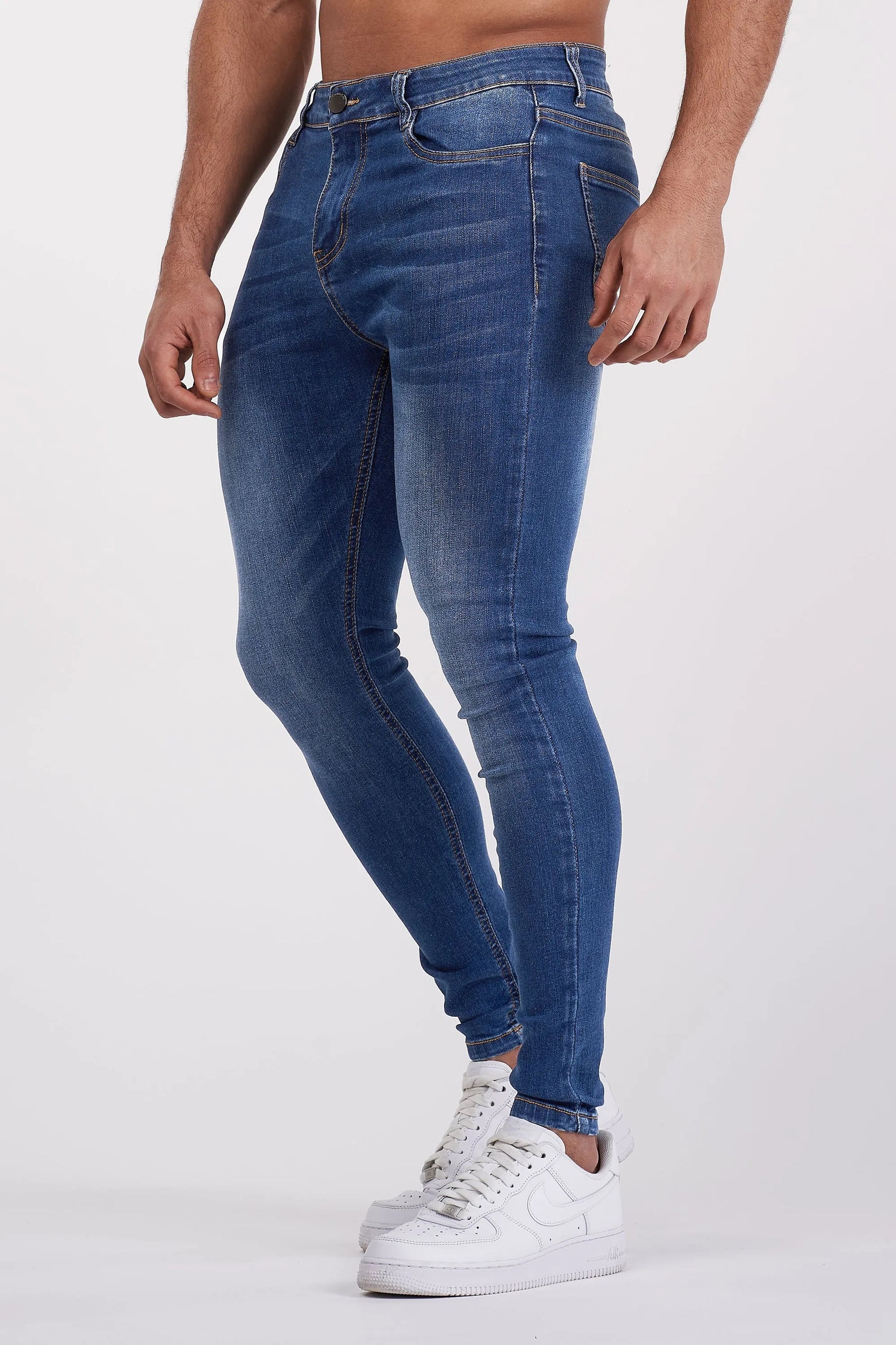 CALÇA JEANS LORENZO - AZUL ESCURO