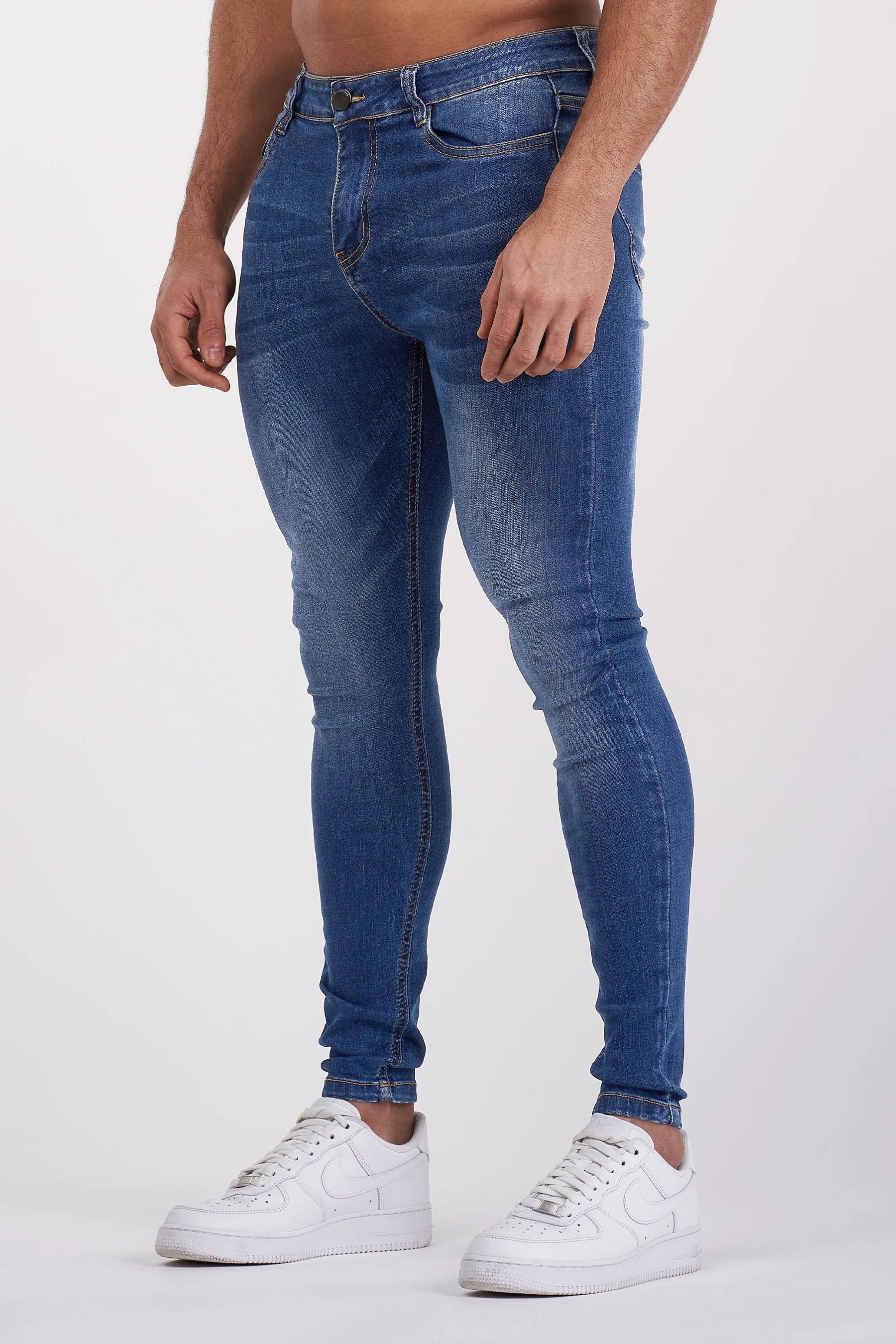 CALÇA JEANS LORENZO - AZUL ESCURO