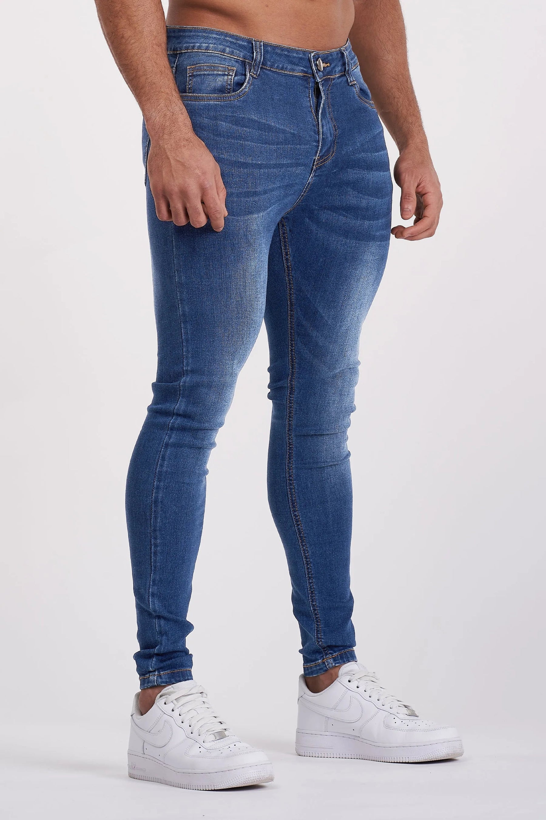 CALÇA JEANS LORENZO - AZUL ESCURO