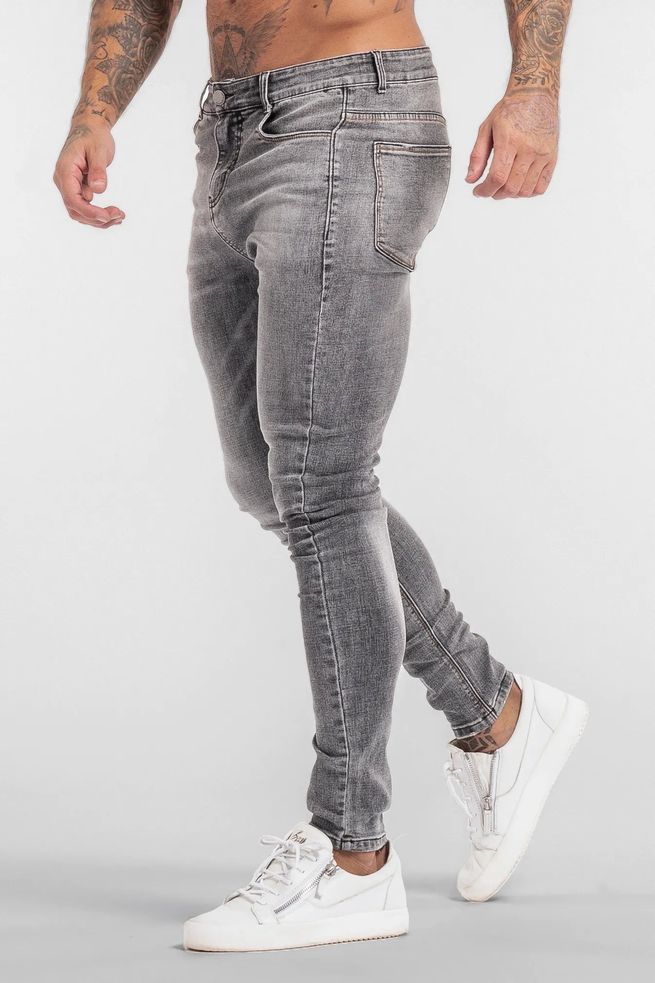 CALÇA JEANS LORENZO - CINZA