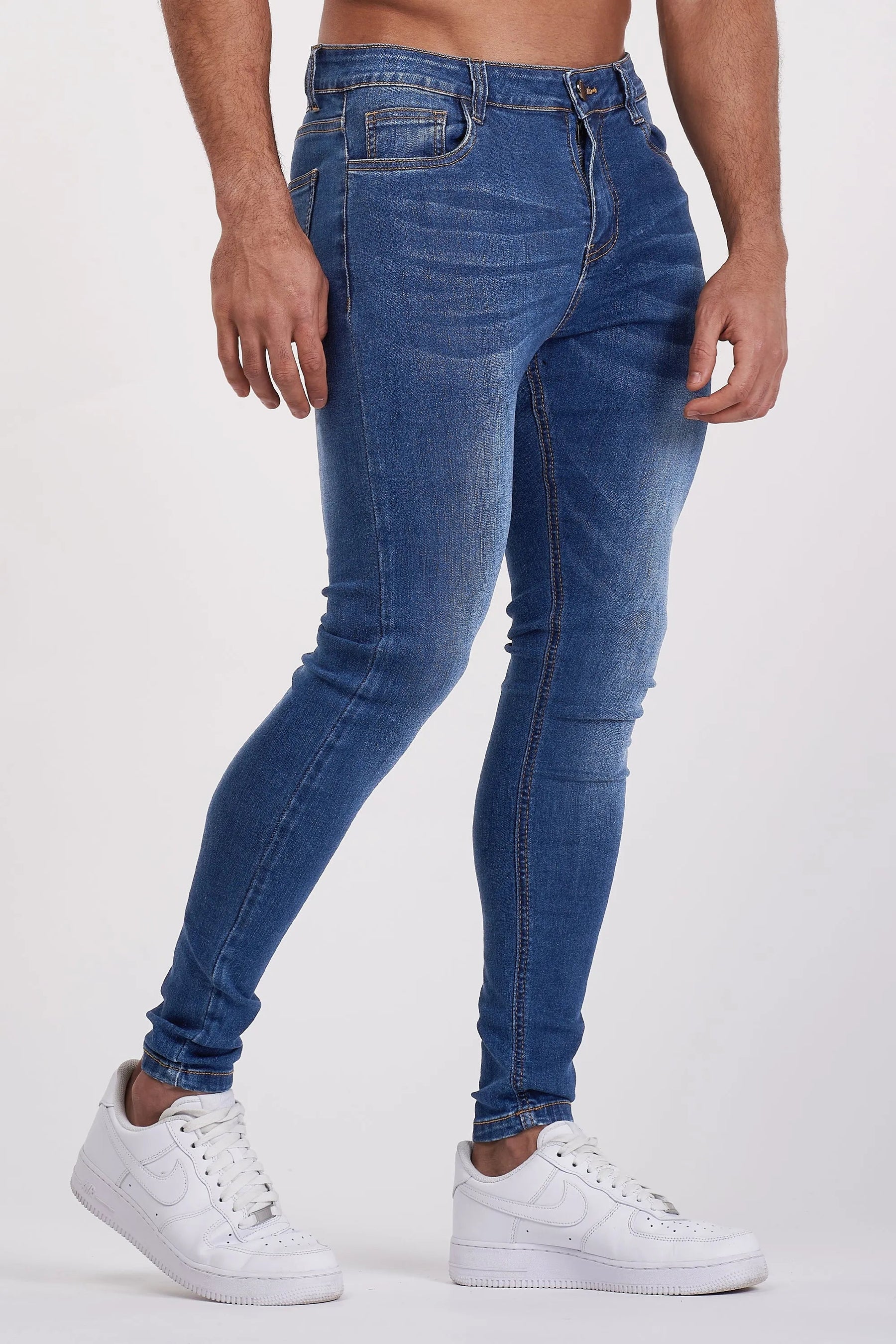 CALÇA JEANS LORENZO - AZUL ESCURO