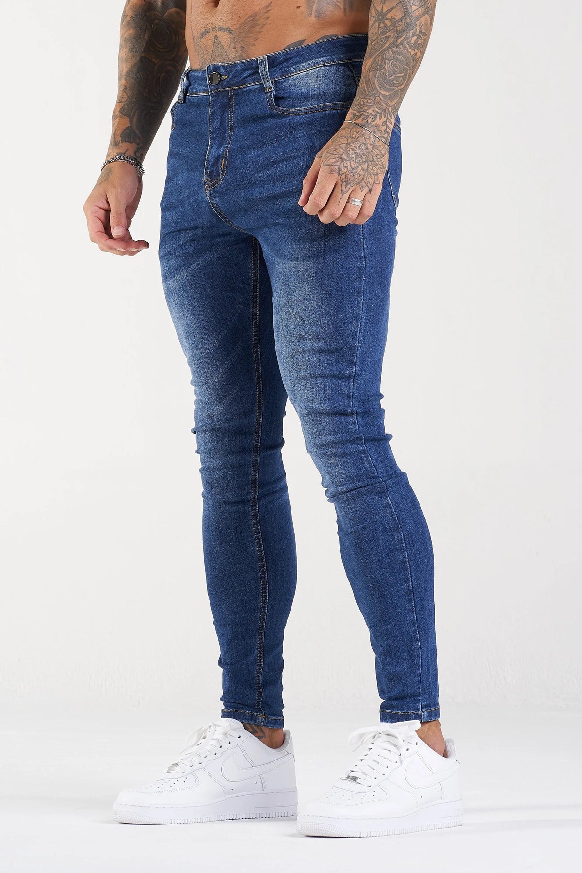 CALÇA JEANS LORENZO - AZUL ESCURO