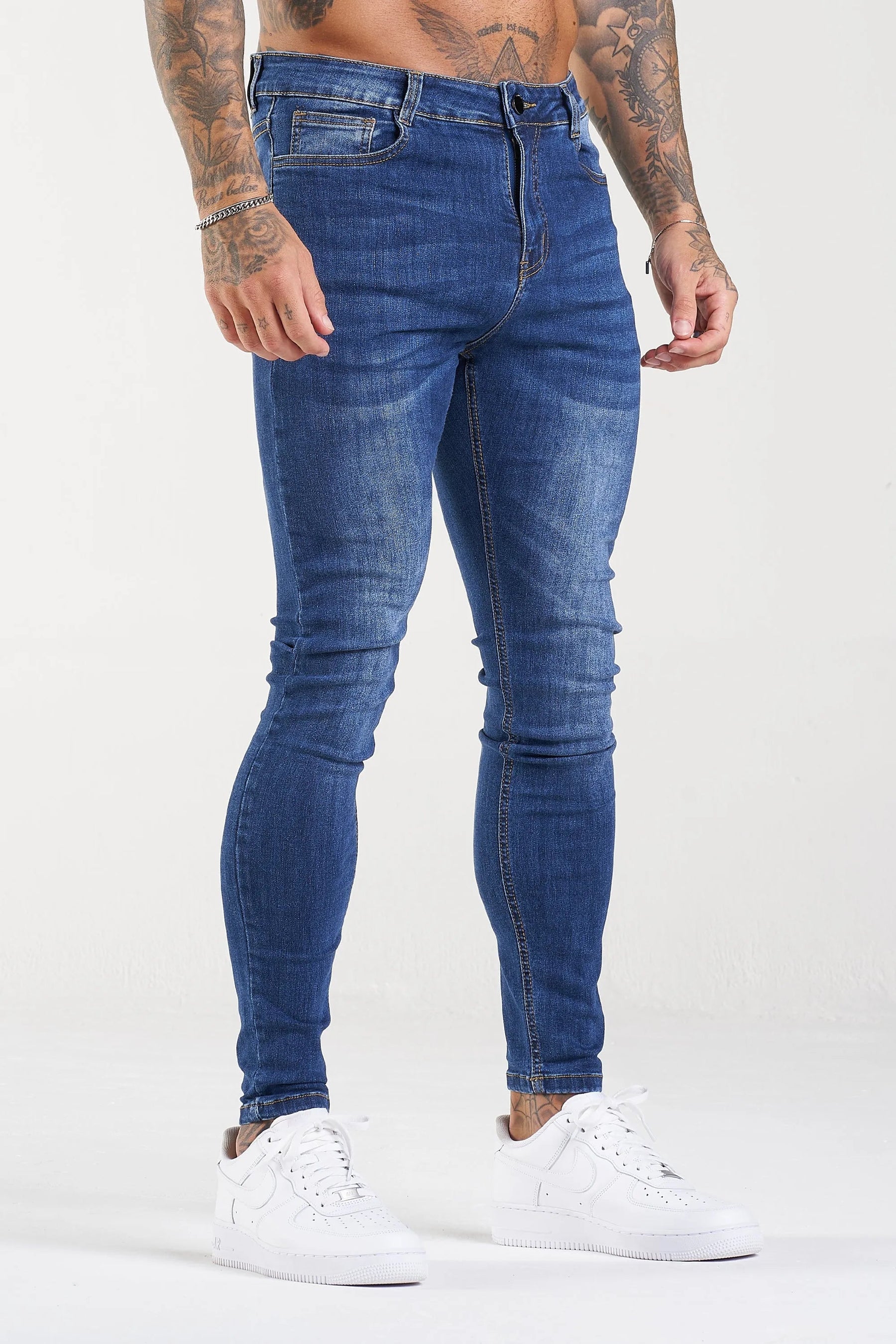 CALÇA JEANS LORENZO - AZUL ESCURO